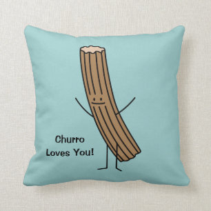 Churro houdt van je! kussen