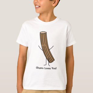 Churro houdt van je! t-shirt