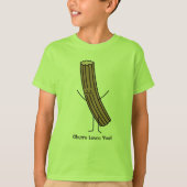 Churro houdt van je! t-shirt (Voorkant)