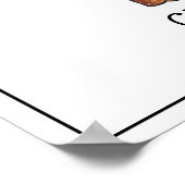 Churro-ific (Terrific) Funny Foodie Churros Art Poster (Hoek)