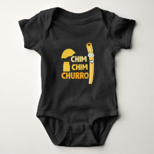 Churro Lover Funny Churros Theme Park Foodie Romper