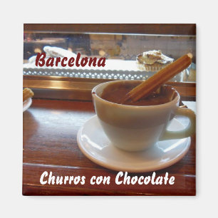 Churros con Chocolate, Barcelona Magneet