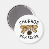 Churros Por Favor Magneet (Voorkant / Achterkant)