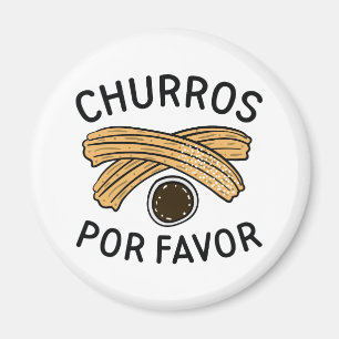 Churros Por Favor Magneet