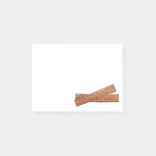 CHURROS Spaans Portugees Fried Churro Pastry Post-it® Notes (Voorkant)