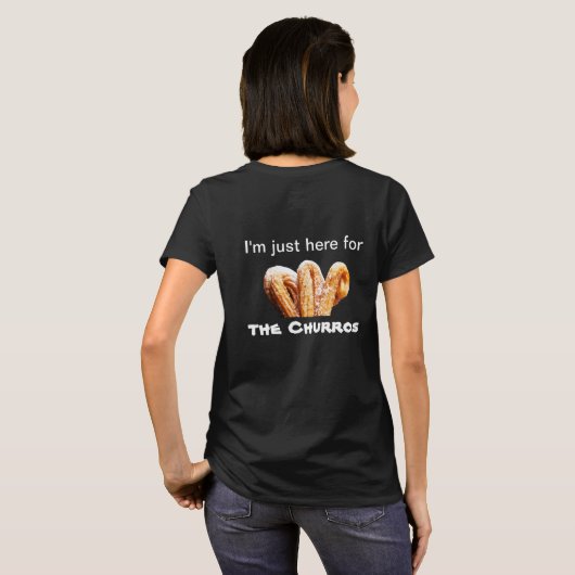 Churros t-shirt (Achterkant volledig)