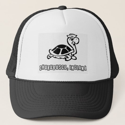 Churubusco Trucker Hat Trucker Pet (Voorkant)
