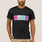 Chus periodieke lijstnaam shirt (Voorkant)