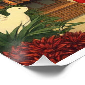 Chuseok Joseon Retro 2025 Perfect Poster (Hoek)