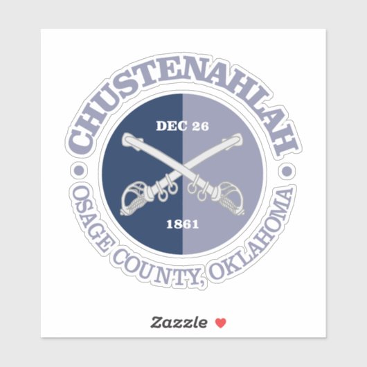 Chustenahlah (B&G) Sticker (Vel)