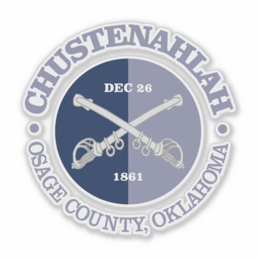 Chustenahlah (B&G) Sticker (Voorkant)