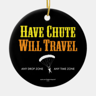 Chute Will hebben Keramisch Ornament