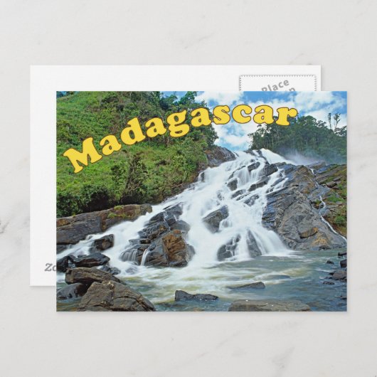 Chutes du Koma Briefkaart (Voorkant / Achterkant)