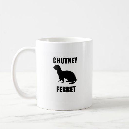 Chutney Ferret Koffiemok (Links)