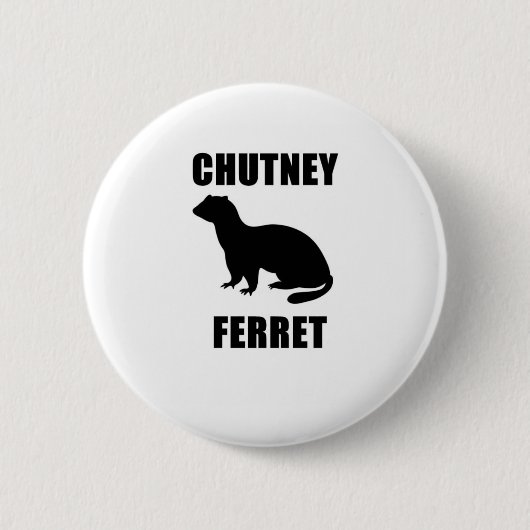 Chutney Ferret Ronde Button 5,7 Cm (Voorkant)