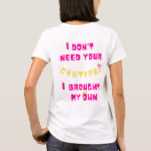 Chutzpah Girl T-shirt (Achterkant)