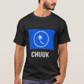 Chuuk Flag Shirt Chuukese (Voorkant)