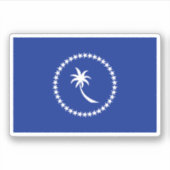 Chuuk Micronesia Sticker (Voorkant)