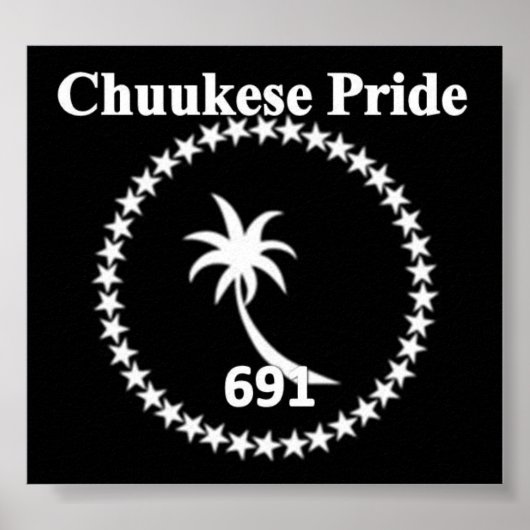 Chuukese Pride Poster (Voorkant)