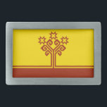 Chuvashia Flag Gesp<br><div class="desc">Patriottische vlag van Chuvashia.</div>