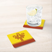 Chuvashia Flag Kartonnen Onderzetters (Insitu)