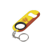 Chuvashia Flag Mini Flessenopener (Achterkant Gekanteld)