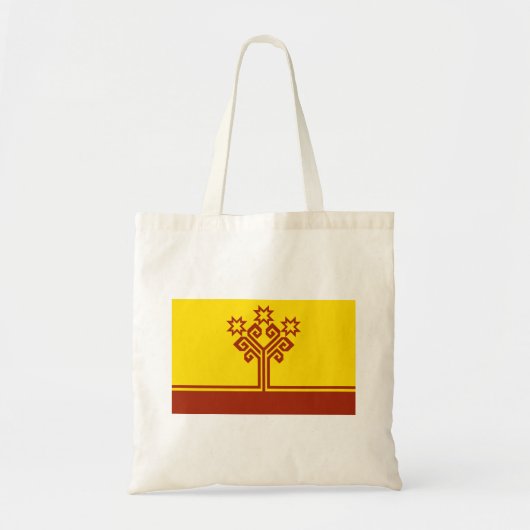 Chuvashia Flag Tote Bag (Voorkant)