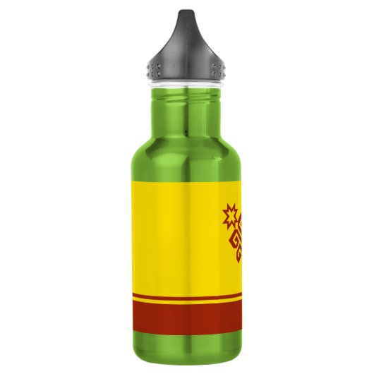 Chuvashia Flag Waterfles (Links)