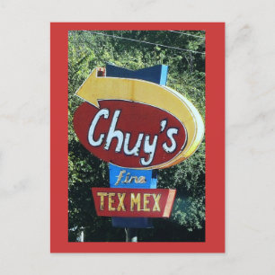Chuy's Fine Tex Mex Briefkaart
