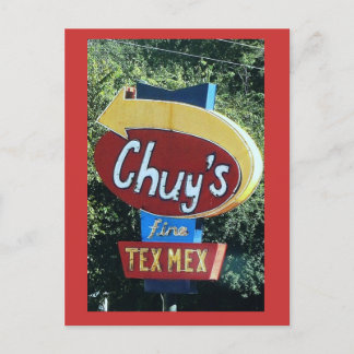 Chuy's Fine Tex Mex Briefkaart