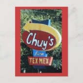 Chuy's Fine Tex Mex Briefkaart (Voorkant)