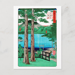 Chuzenji Lake Hiroshige Japanse Fine Art Briefkaart