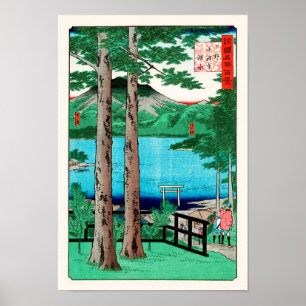 Chuzenji Lake Hiroshige Japanse Fine Art Poster