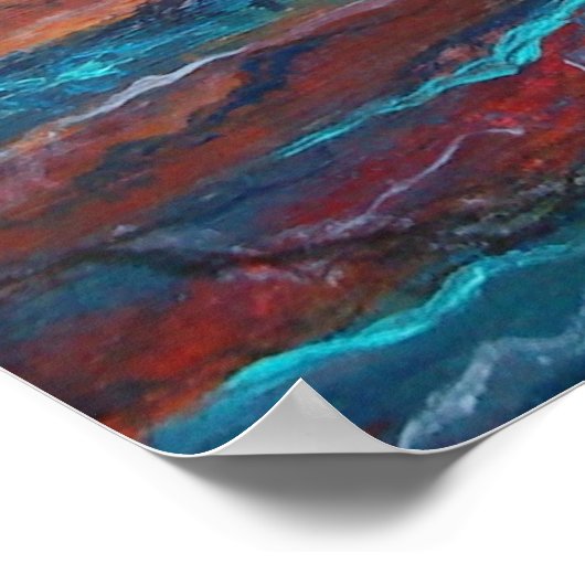 Chysauster in Penwith, Cornwall Poster (Hoek)