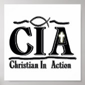 CIA CHRISTELIJK IN ACTIE ACRONYM POSTER (Voorkant)