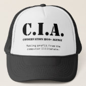 CIA id10t Trucker Pet (Voorkant)