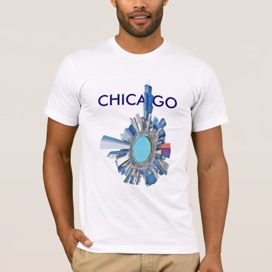 ciago skyline planeet t-shirt (Voorkant)