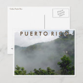 Ciales; Puerto Rico Briefkaart (Voorkant / Achterkant)