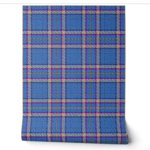 Cian van Ely Tartan Plaid Schotse clan Behang
