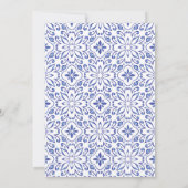 Ciao 20s Italian Seafood Wine Dinner 30th Birthday Kaart (Achterkant)