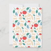 Ciao 2e Verjaardag Pasta Party Italiaans Tweede Kaart (Achterkant)