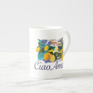 Ciao Amalfi Bone China Mok