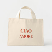 Ciao Amore Canvas tas (Voorkant)