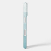 Ciao Aqua Waterverf Gradient Stripe Case-Mate iPhone Case (Achterkant / Rechts)