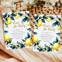 Ciao Baby Amalfi Citrus Citroenkrans Baby Shower
