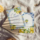 Ciao Baby Amalfi Coast Lemon Baby shower Kaart
