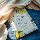 Ciao Baby Amalfi Coast Lemon Baby shower Kaart