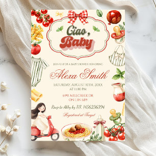 Ciao Baby Baby Shower Uitnodiging