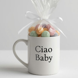 Ciao Baby Chic Baby Shower Keepsake Koffiemok