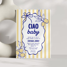 CIAO BABY Citroen Mediterrane Amalfi Baby Shower 